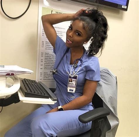 sexy ebony nurse|Scrubsgonewild Videos .